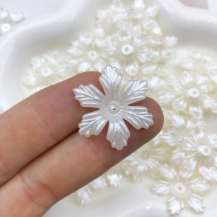 ѩ����25mmABS��������ɢ�鴮�����ֹ�diy����朵��������Ʒ��