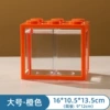 Big orange constructor, wooden box