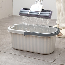 拖把桶大号带轮家用拖地桶长方形单桶平板拖把桶拖布桶厂家批发