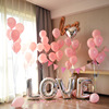 Layout, combined decorations, creative balloon for bedroom