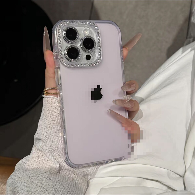 ins高颜值果冻KT猫边框适用苹果16promax手机壳iphone15全包13/14|undefined