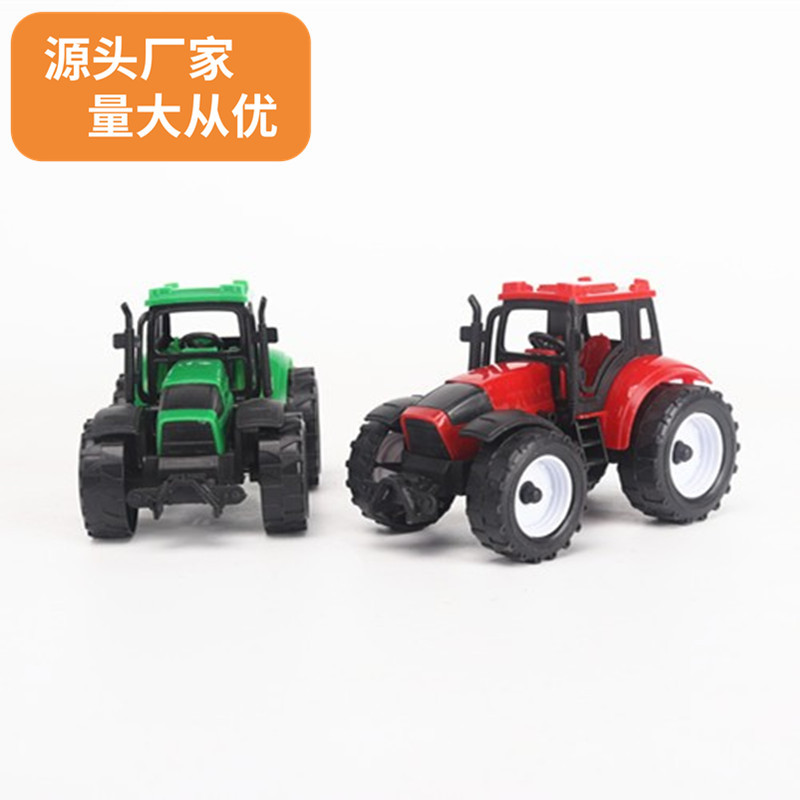 儿童惯性工程车农夫车拖拉机仿真模型男孩玩具礼品批发地摊热卖|ms