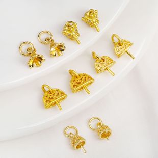 18k��ɫ��ɫ���⻨�y��A��ᘵ���ᘿ��^�����diyճ���Ʒ���