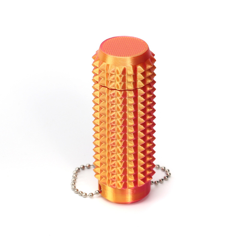 Fidget rotatorio impreso en 3D, juguete antiestrés portátil