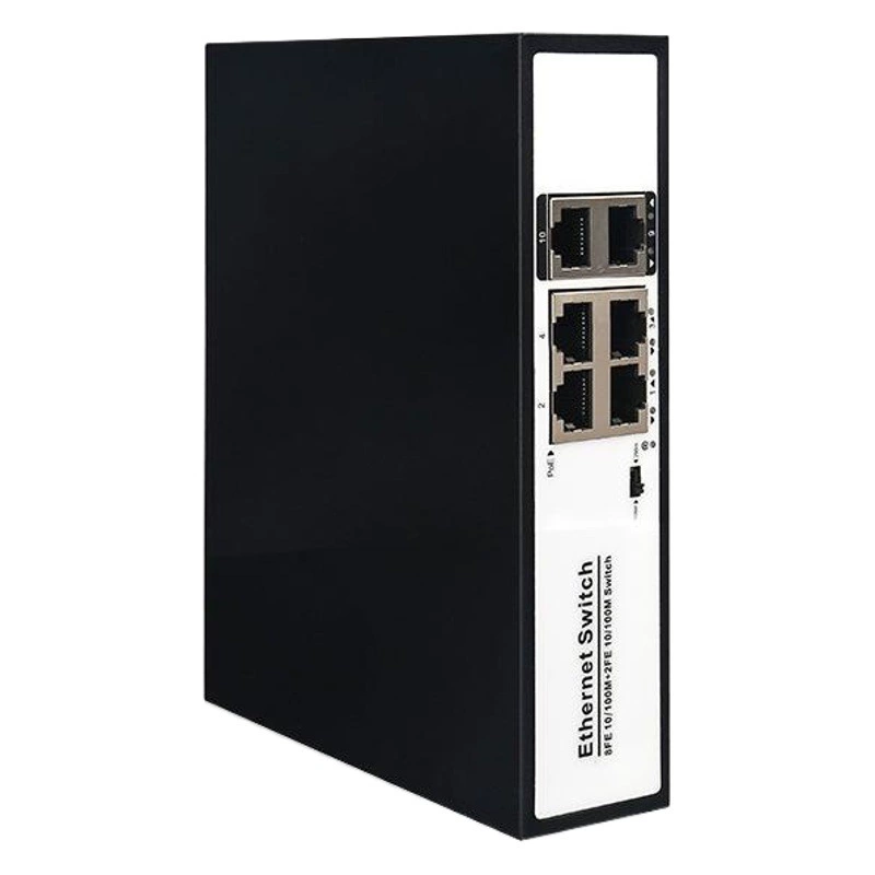 Трансграничный 6-портовый интеллектуальный источник питания, коммутатор POE, концентратор мониторинга AP, видеорегистратор 4 + 2, 100 м, переключатель 48 В