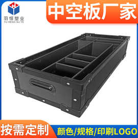 批发中空板刀卡骨架箱 仓储收纳中空板纸箱 加厚阻燃防水中空板箱