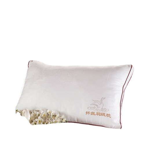 Home textile three-dimensional edge pillow filament down pillow core hotel washed pillow core feather velvet pillow leather factory wholesale
