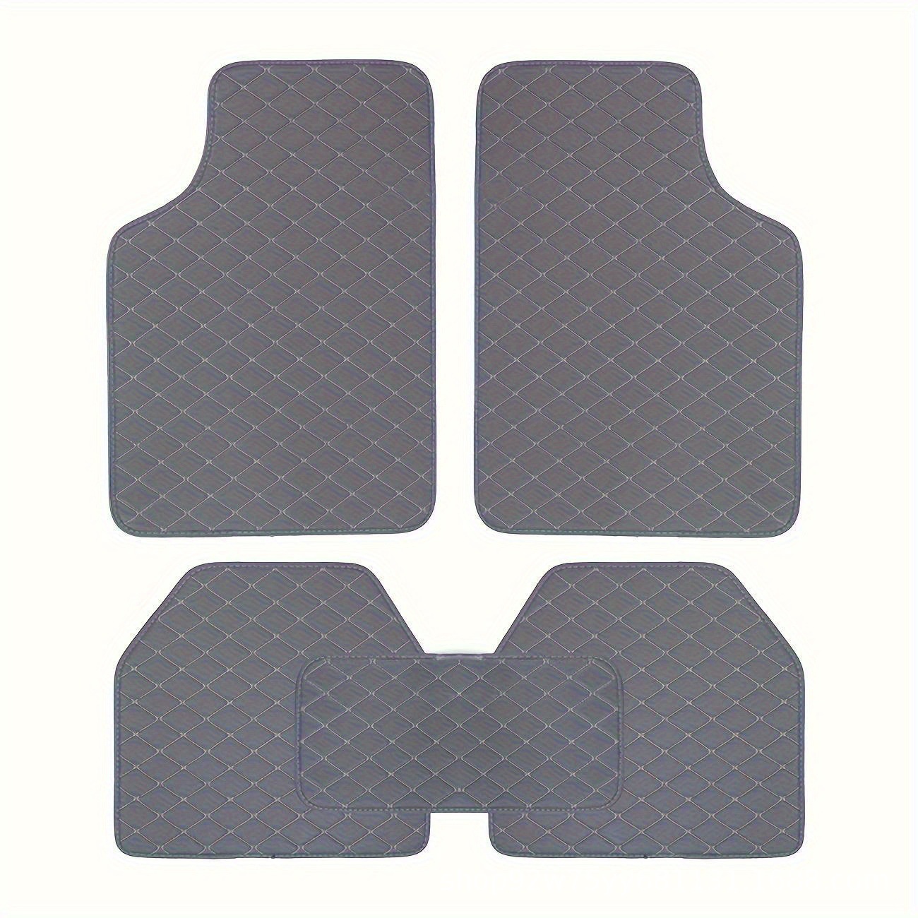 Cross-border best-selling universal car floor mats 5-piece set, waterproof, non-slip, durable leather, suitable for all seasons