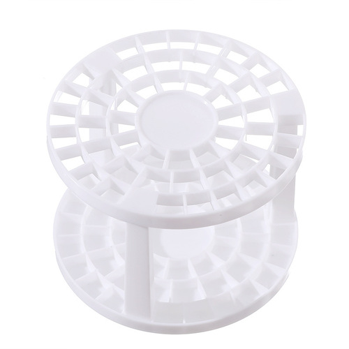 Creative makeup brush storage rack porous pen holder large capacity round pen holder plastic paintbrush holder storage tube