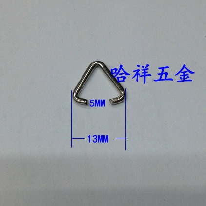 现货供应多规格开口三角扣 闭口三角扣 开口圈 光圈