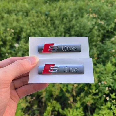 Audi A6L rear emblem 45 | Car logo - standard-1-pair-of-sline-side-markers