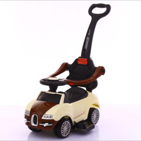 Scooter multifuncional para niños con barandilla de tres en un coche con carrito de música Walker Salida de juguete