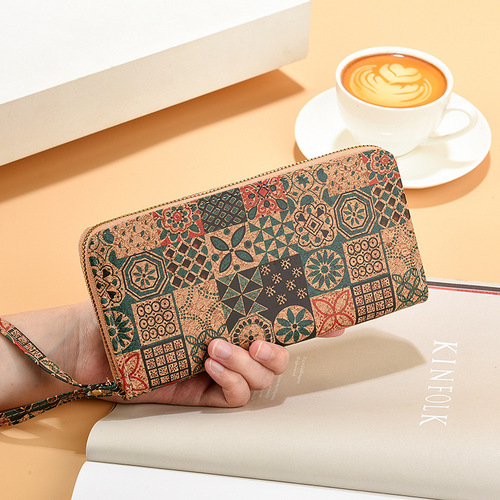 Women's Wallet Korean Version Simple Long Ins Women High-End Feeling Wallet Women's Large Capacity Phone Bag