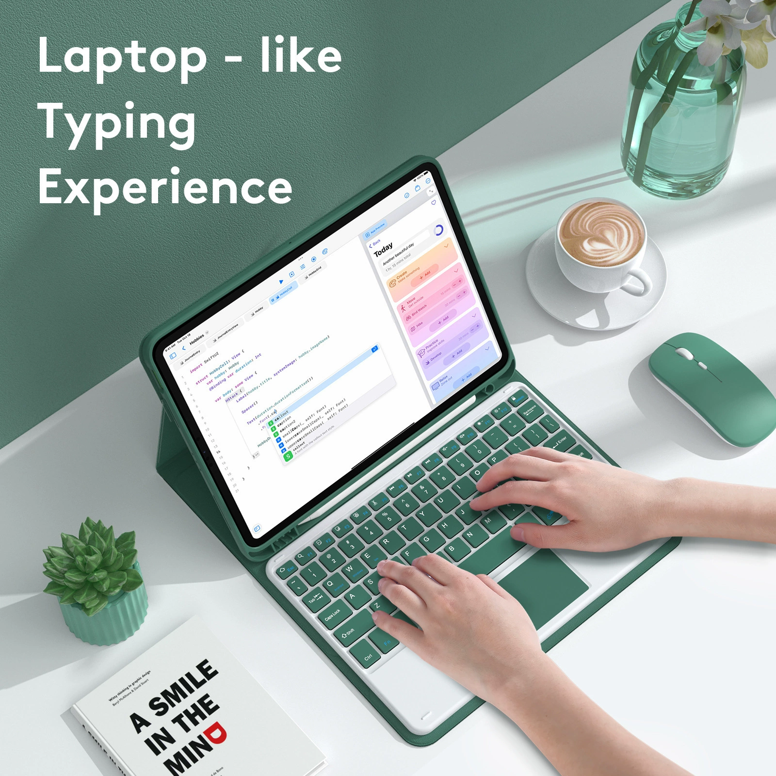 Подходит для iPad 10-го поколения 10.9 Magic Control Keyboard Air456Pro11 Защитный чехол ipad9 Bluetooth клавиатура Внешняя торговля