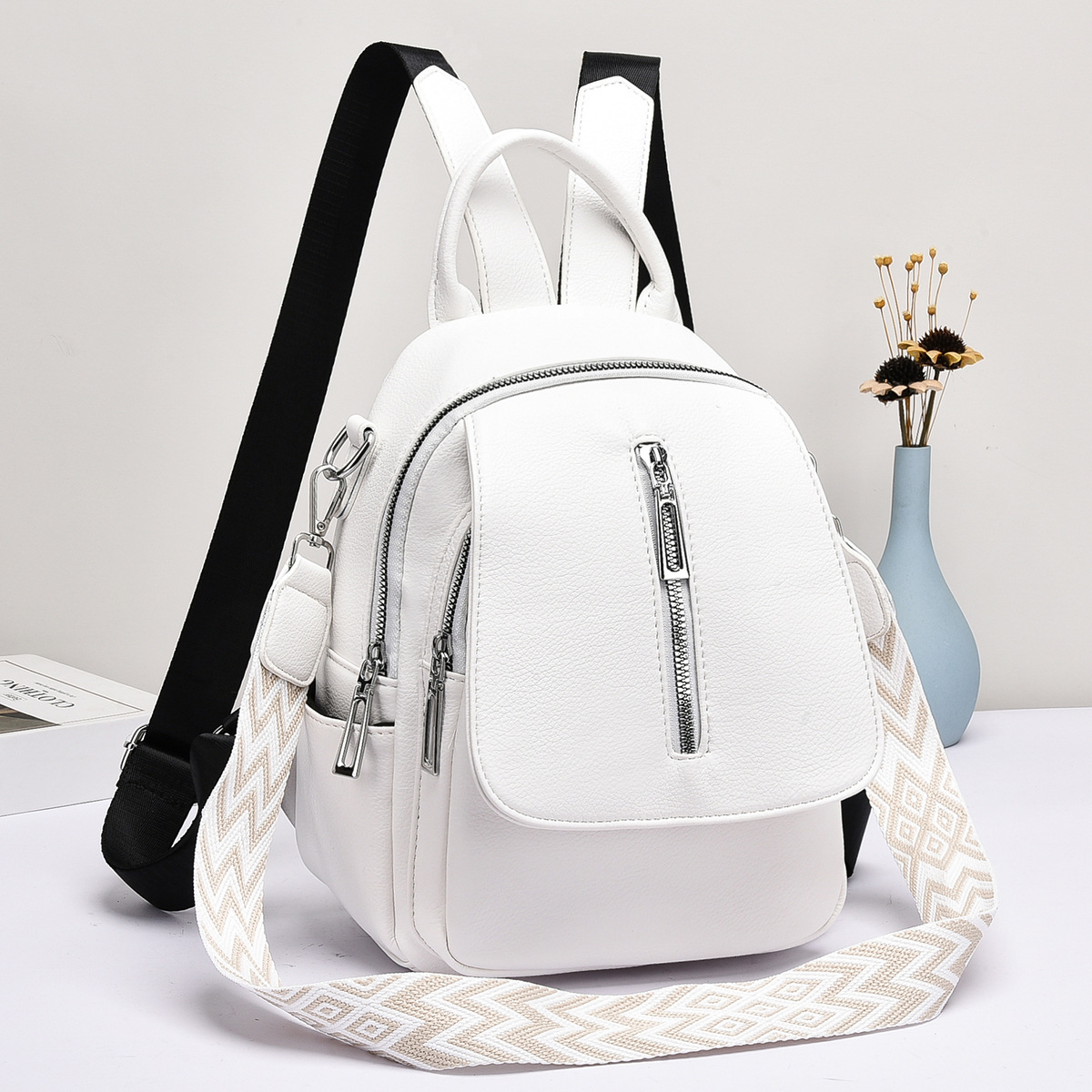 Bolsa de mujer bolsa de moda transfronteriza bolsa de mujer textura de color sólido bolsa de viaje material PU fábrica de comercio exterior bolsas al por mayor