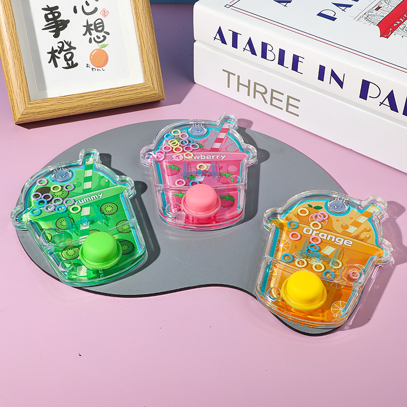 子供の益智ハンドヘルドリング水機80後レトロなおもちゃ子供の頃の思い出水中リングゲーム機卸売り|undefined
