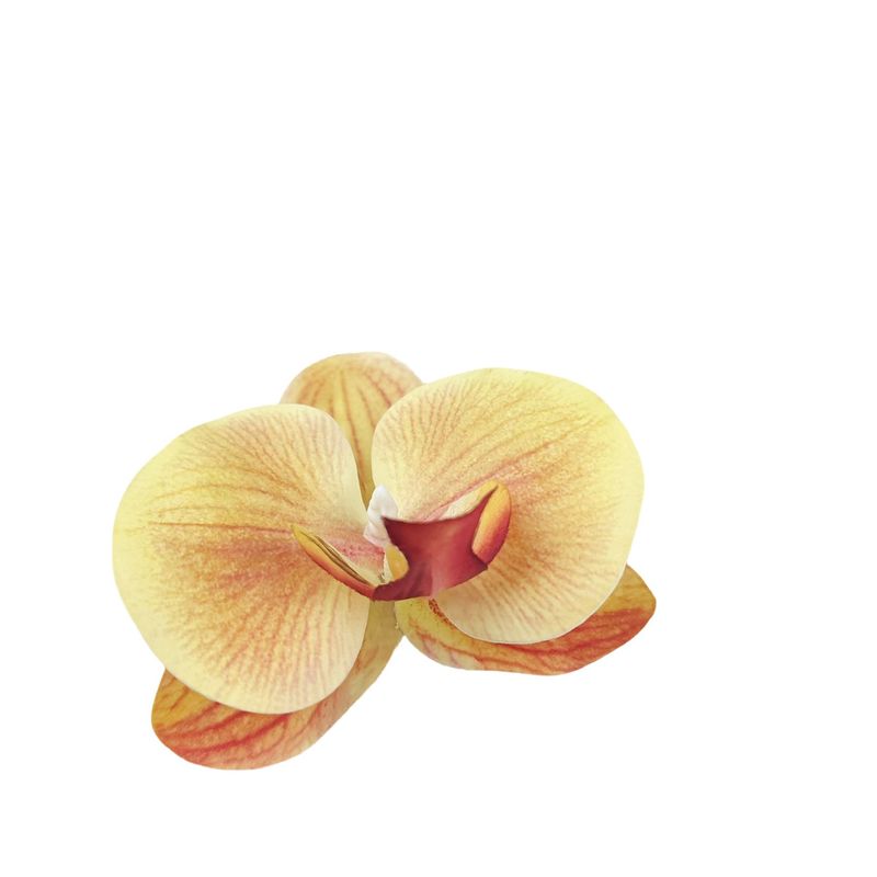 胡蝶蘭の花の頭のかんざしの花のカチューシャの髪飾りの服の靴の装飾の材料の部品のシミュレーションの花の頭の花|undefined