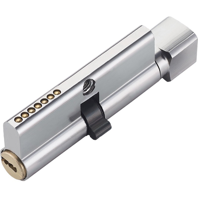 Cilindro de la cerradura de la puerta del dormitorio cilindro antirrobo de cobre anti-palanca anti-violencia desbloqueo cilindro de la cerradura de la puerta de madera interior al por mayor