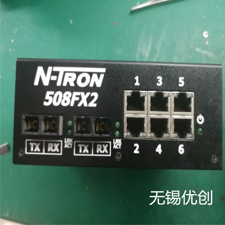 恩创N-tron工业交换机 光电模块 串口服务器 508FX2 维修