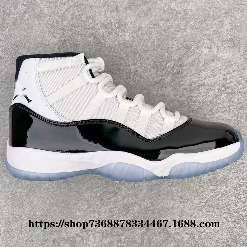 Zapatos Putian Pure original AJ11 ts zapatillas de deporte de gancho para hombres y mujeres marca compartida de alto nivel Big Demon King primera capa de cuero Kanghead baloncesto