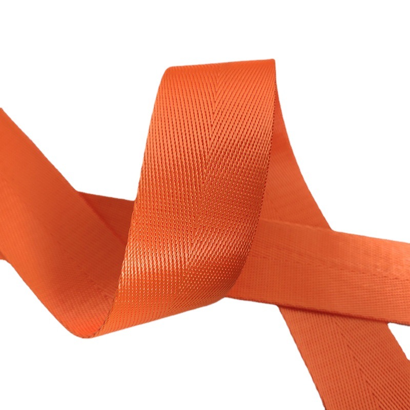 Fabricantes en stock ventas color imitación nylon correa de grano americano nylon Correa tejida nylon imitación nylon correa de espiga bolso de mano