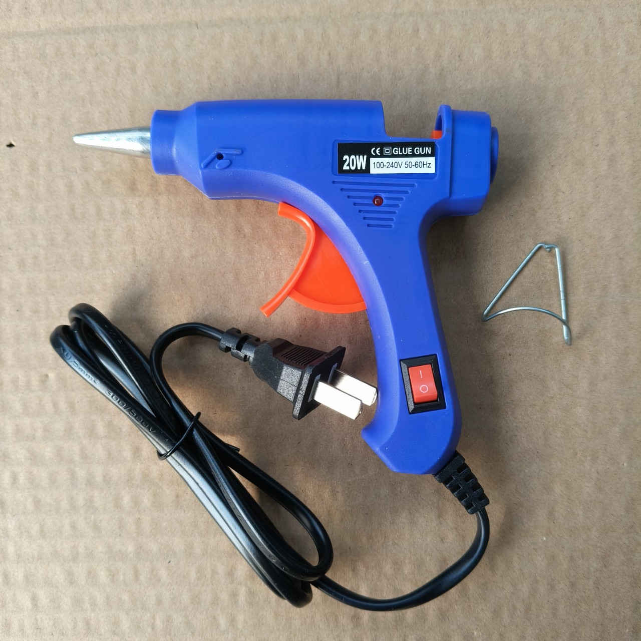 批发热熔器20W小号热熔胶枪胶棒枪热熔器蓝色热熔枪热熔机