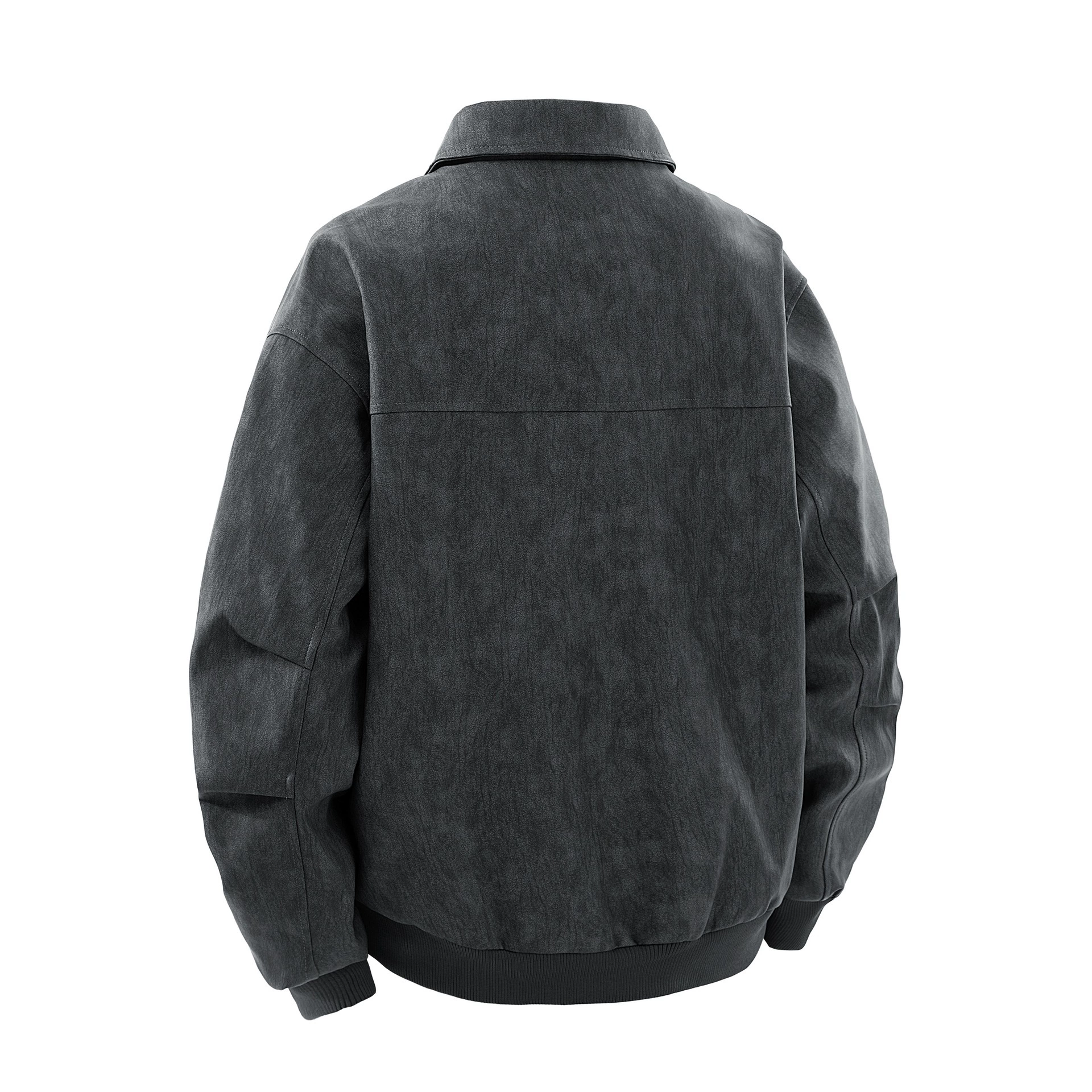 Autumn retro polyurethane water repellent jacket for leisure