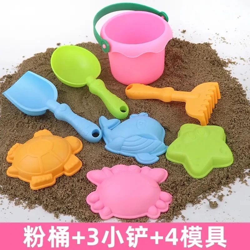 儿童沙滩玩具套装挖沙玩雪打雪仗工具户外摆地摊批发耐摔戏水铲雪|undefined