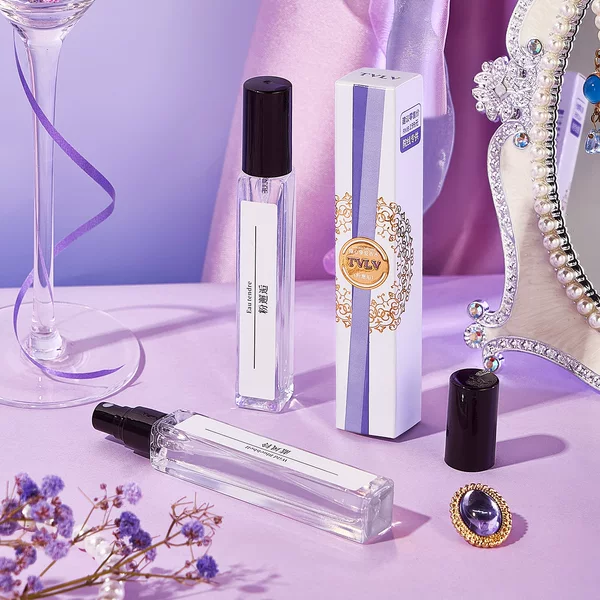 Tvlv Zhenxin Zhi'Ai Perfume Sample Encounters Floral and Fruity Fresh Natural Light Fragrance Spray Type Azure Long-Lasting Perfume