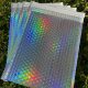 Special thick spot laser film Bubble Bag Rainbow Bubble Bag colorful bubble bag anti-lost colorful bubble bag