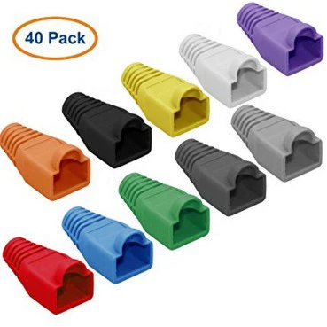 RJ45 Сеть Кристалл Оболочка 8P8C кристалл резиновый рукав Цвет Кристалл Оболочка ультра-пять Кристалл Оболочка