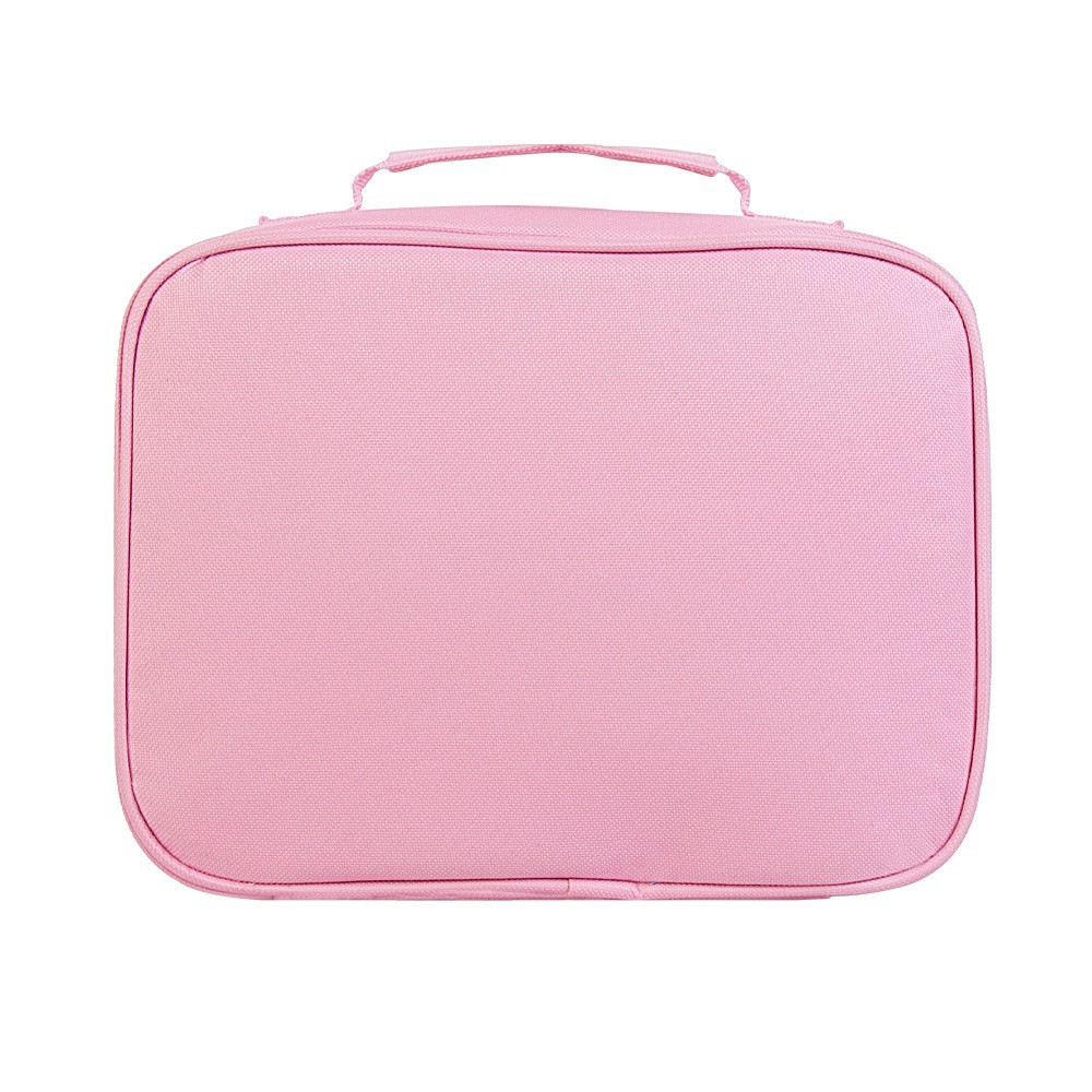 Handheld capacious picnic bag, wear-resistant waterproof material, horizontal version, for import