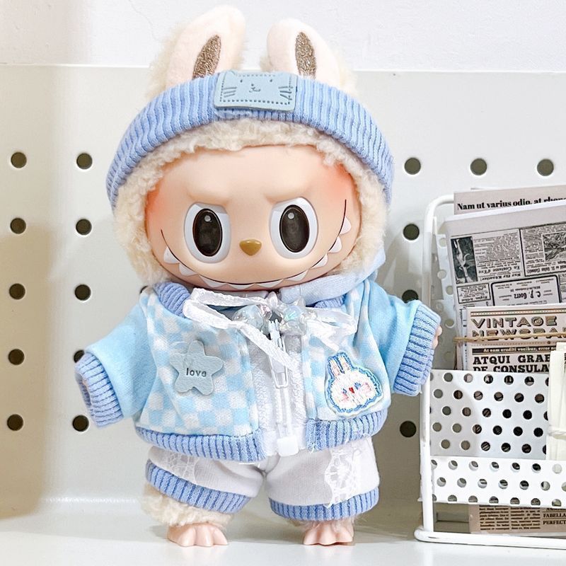 かわいい着せ替えラブブスポットペンダント人形人形ビニールぬいぐるみ服バブルマット|undefined