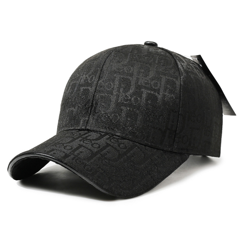 Nueva gorra de béisbol con bordes anchos simple ocio versátil gorra de lengua de pato europea y americana retro tendencia gorra de cuatro estaciones al por mayor