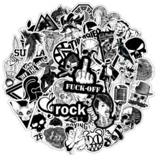 50pcs Rock King Michael Jackson Graffiti Stickers PVC Waterproof