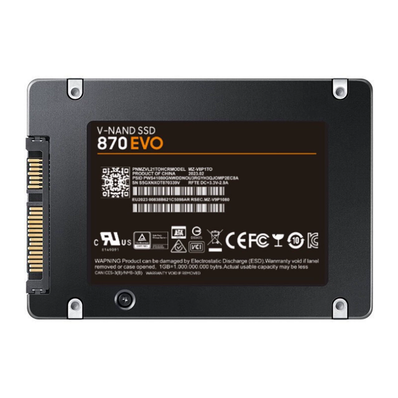 Встроенный 2.5" SSD твердотельный накопитель 870EVO, высокоскоростная передача, расширение/апгрейд 1TB/2TB/4TB