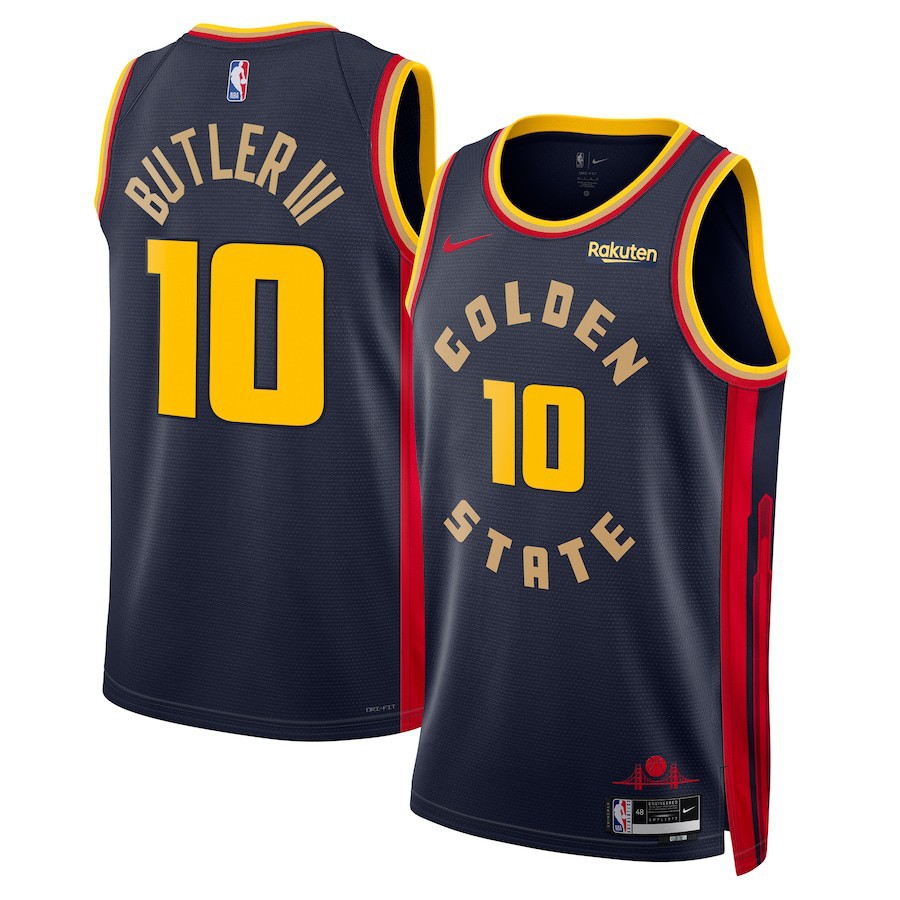 25 Nueva temporada NBA Warriors N o 10 Jimmy Butler Camiseta de Jimmy Butler Camiseta de NBA image 8