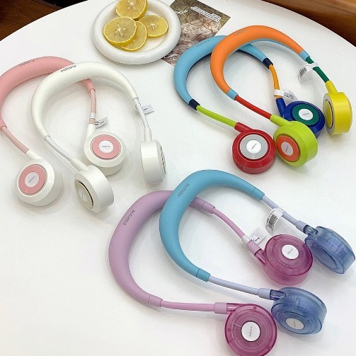 超人気同型抖音小紅書ア・イ・ジュンの葉なし首掛け扇風機、新作ポータブル扇風機、アウトドア旅行、夏に最適|undefined