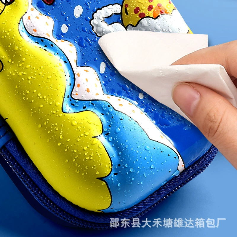 Cute children's pencil case for students for boys, 3D