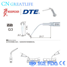 包邮原装正品啄木鸟DTE超声洁牙机工作尖套装 洗牙机头G1G2G3配件