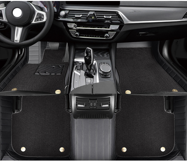 Suitable for Nissan Sylphy Car Floor Mats, Full Coverage for Teana N6, Qashqai, X-Trail N7, Pathfinder, Tiida, Kicks Floor Mats