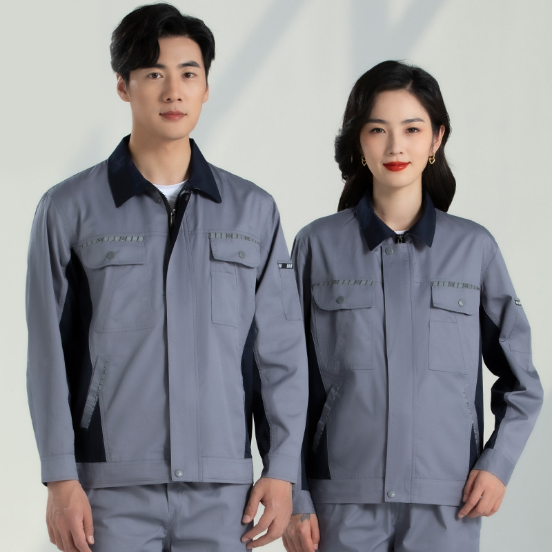 Trajes de trabajo de mangas cortas para hombres desgaste sitio de construcción de reparación de automóviles ropa mecánica y eléctrica fábrica de ropa de seguro laboral personalizada