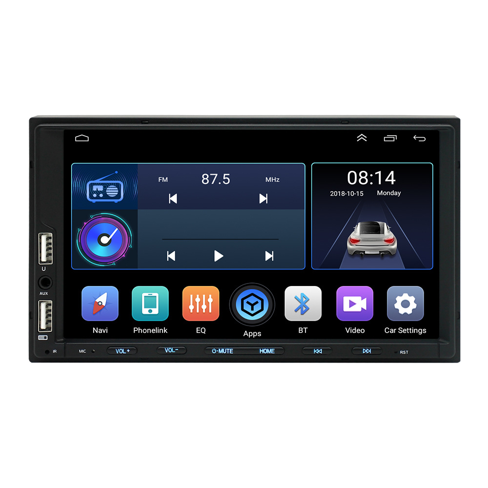Adecuado para Nissan 7 pulgadas Android Universal Reproductor de coche Bluetooth Carplay todo en uno