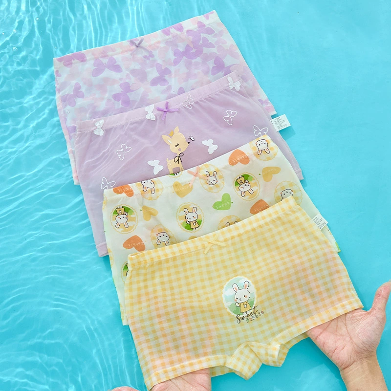 Children's underwear, silk thin summer shorts