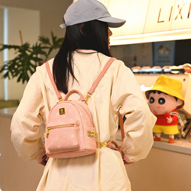 Caricatura encantadora oso mochila de mujer impresión de aire extranjero mochila de viaje de mujer estilo coreano bolsas de tendencia de comercio exterior