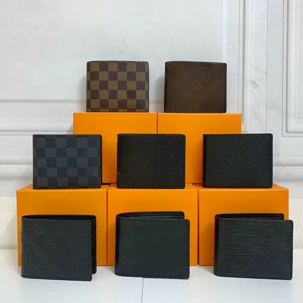 Foreign Trade Short Wallet Pu Synthetic Leather Women's Foldableing Multi-Card Slot Wallet Fashion Niche Design Simple Card Holder