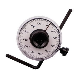 Automobile torque angle gauge 1/2 interface torque strap scale 360 degree rotating wrench angle measuring tool
