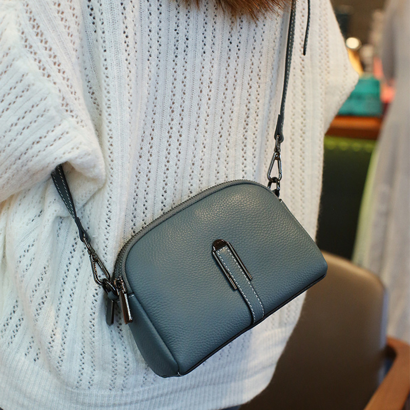 Top Layer Cowhide Small For Women 2025 New Fashion Trendy Crossbody Casual Versatile Shoulder Bag_voghion.com
