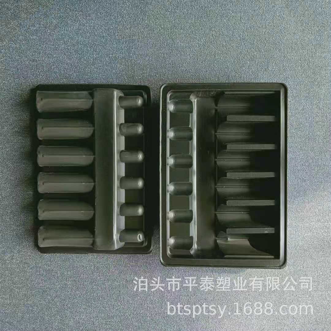 厂家生产5毫升6支水针托盘  口服液托盘颗粒内托