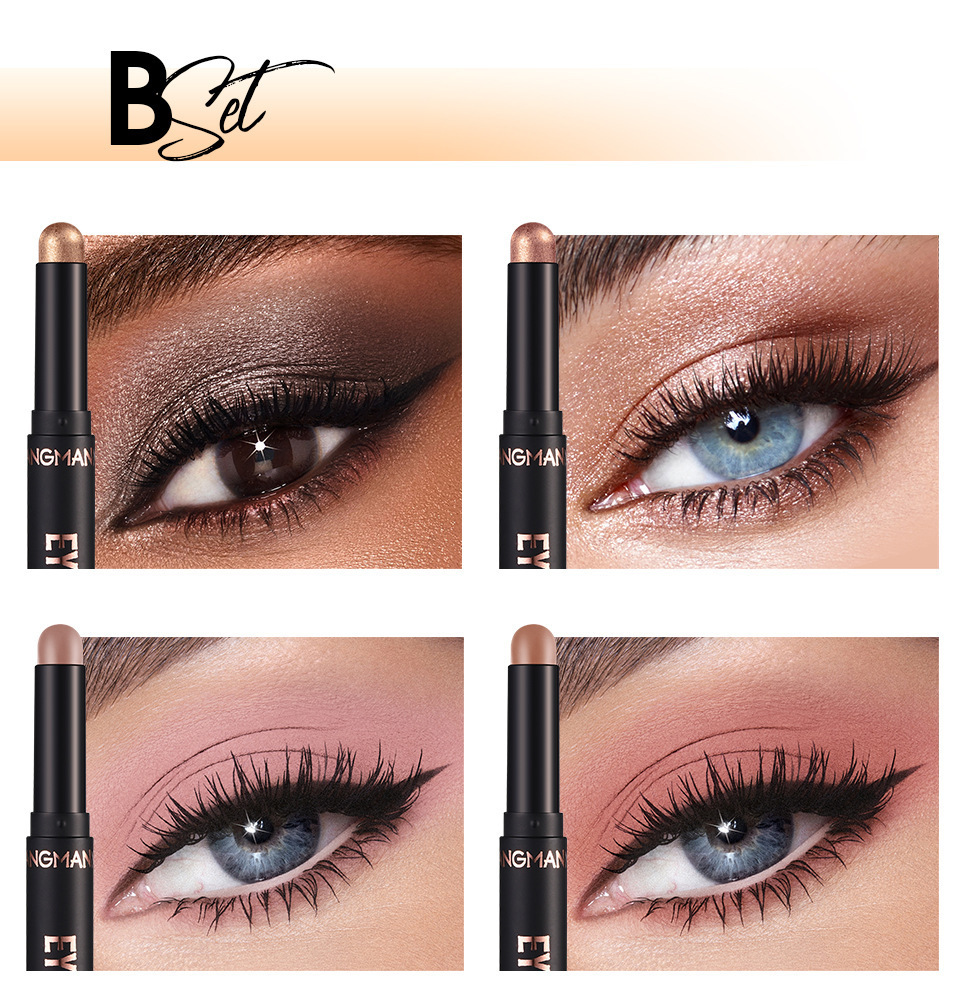 LANGMANNI's new eyeshadow stick, a single bestseller, is a fashionable eyeshadow stick for eyelash blending undefined